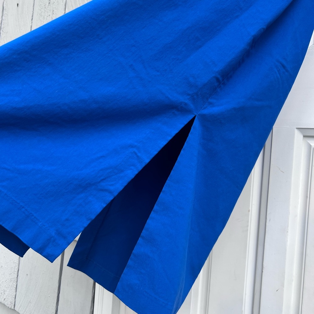 Vintage Royal Blue strapless dress EXPRESS